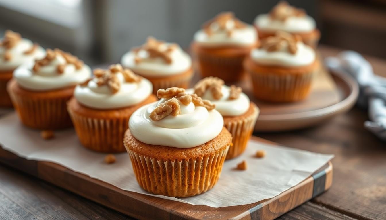 carrot cake mini muffins