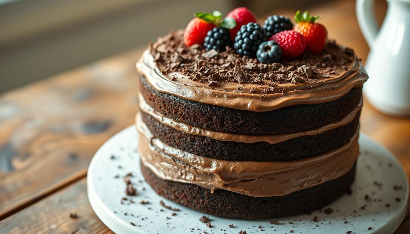 chocolate buttermilk cake