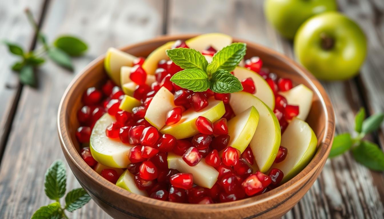 apple pomegranate salad