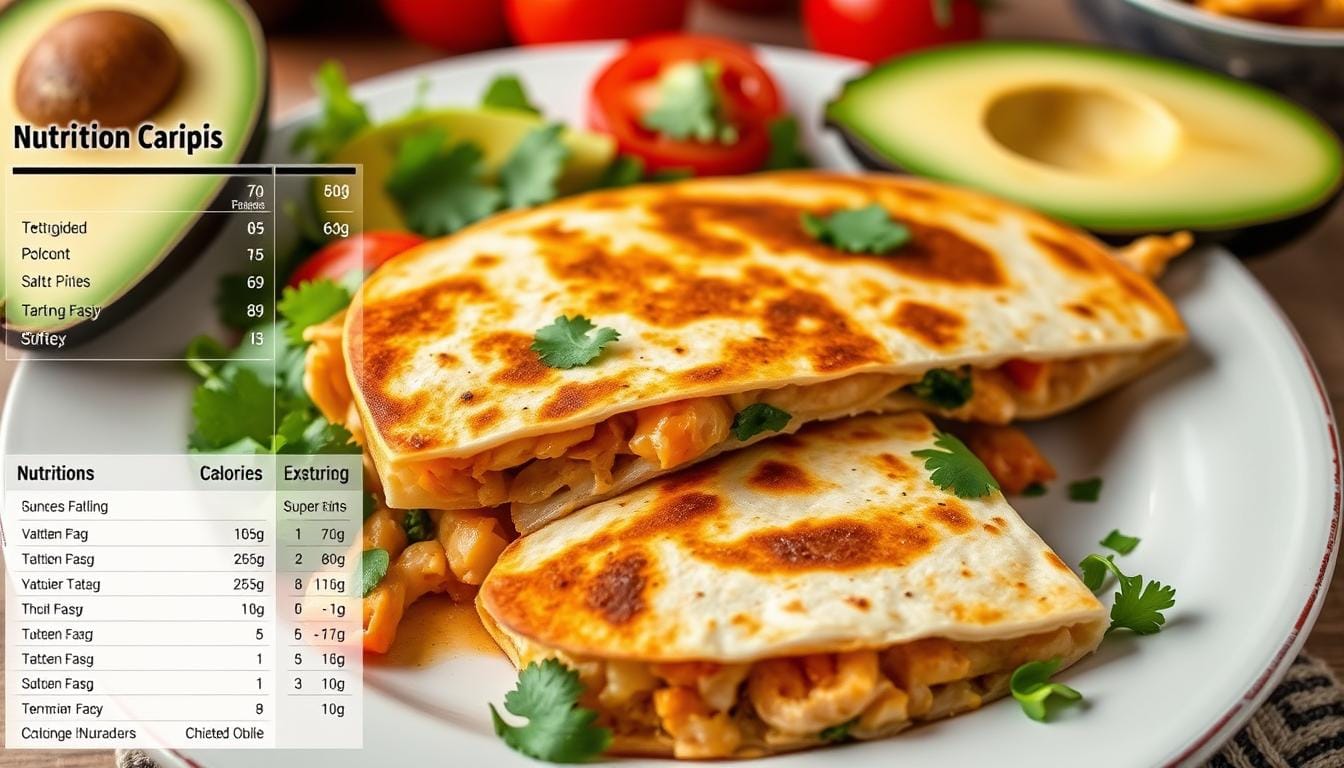 chicken quesadilla calories