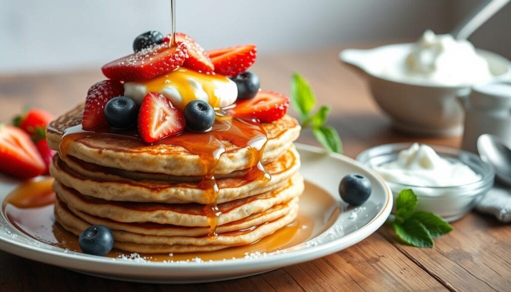 oatmeal cottage cheese pancakes