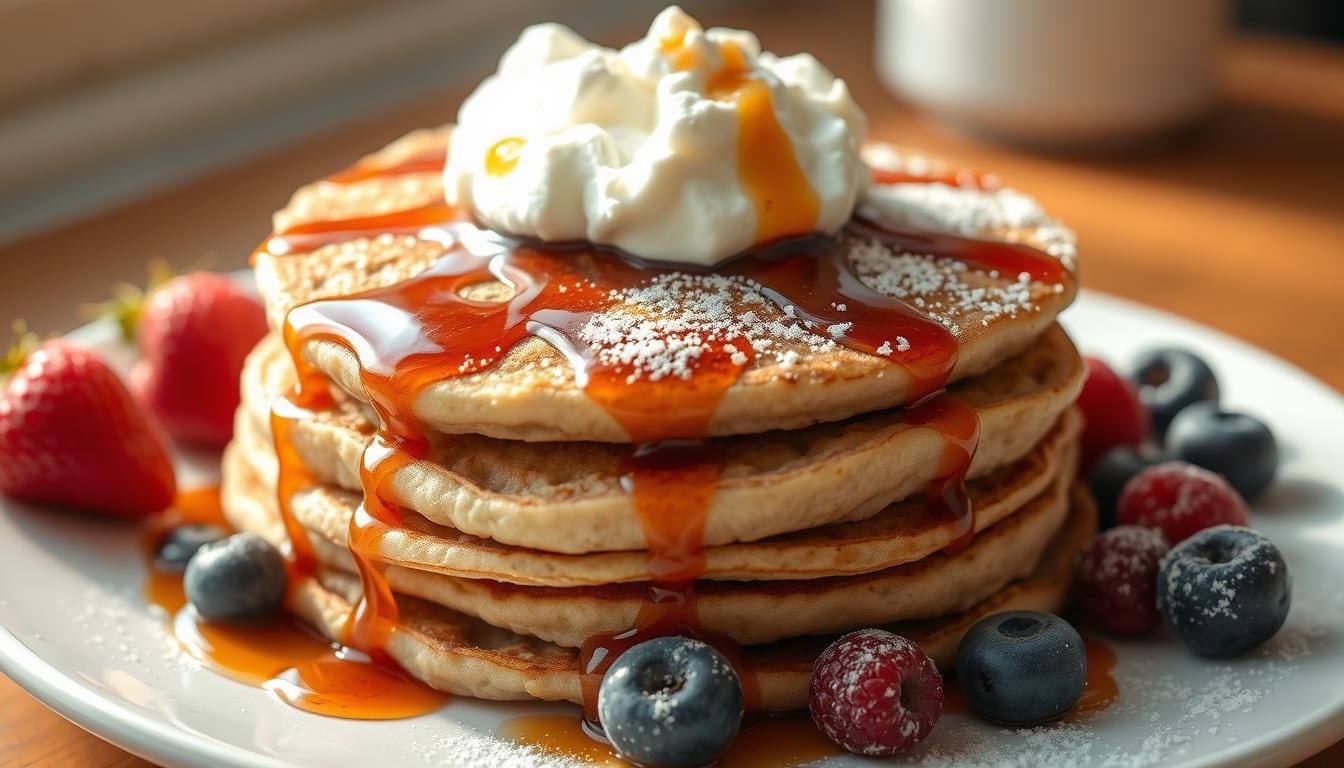 oatmeal pancakes cottage cheese