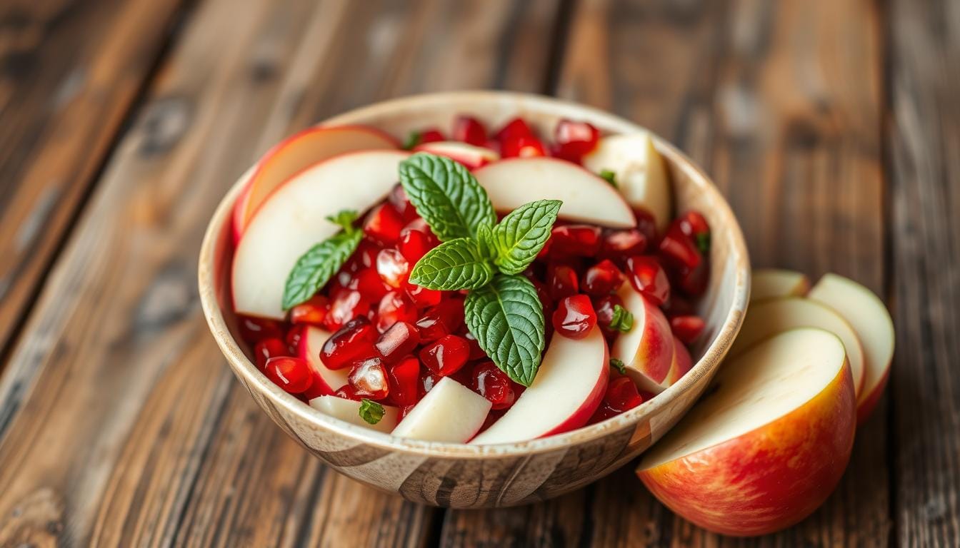 pomegranate apple salad