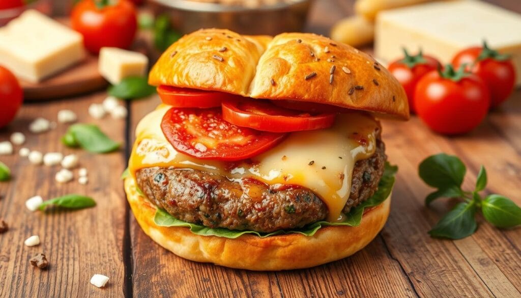 schwan's pizza burgers