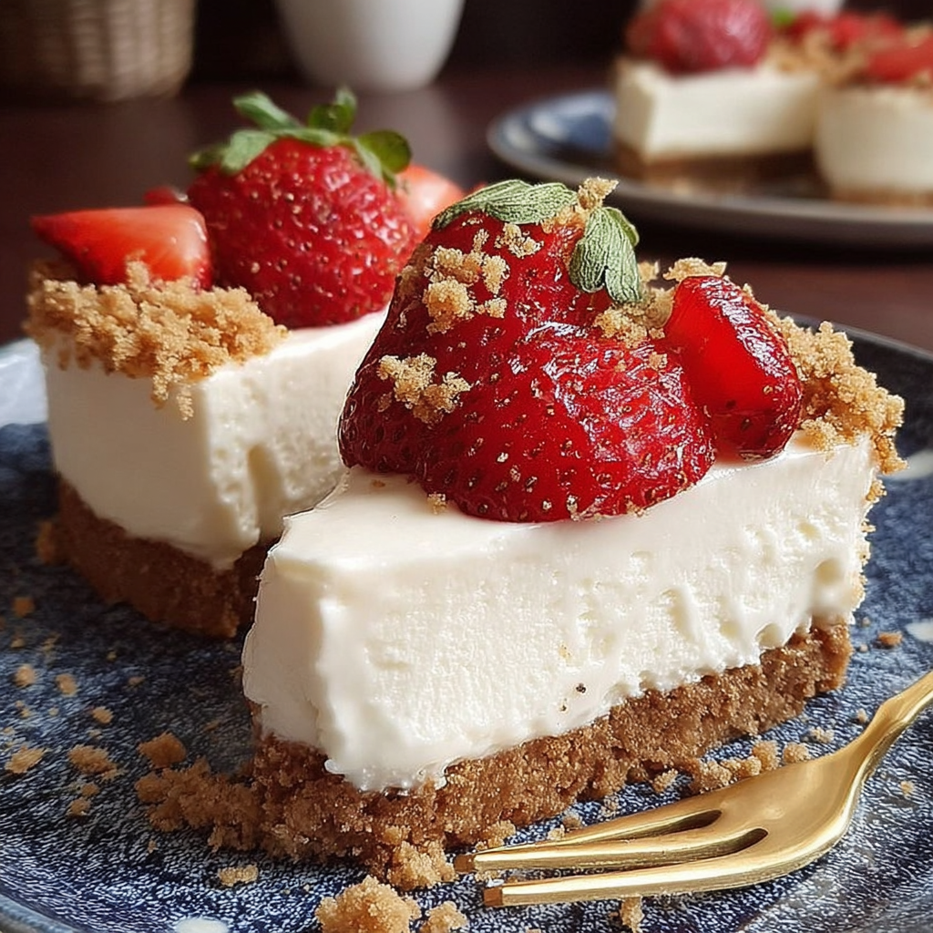 A delicious selection of no-bake cheesecakes in various flavors, including classic vanilla, strawberry, chocolate espresso, and tropical fruit options. Perfect for summer desserts and oven-free baking. Easy, creamy recipes for cheesecake lovers.